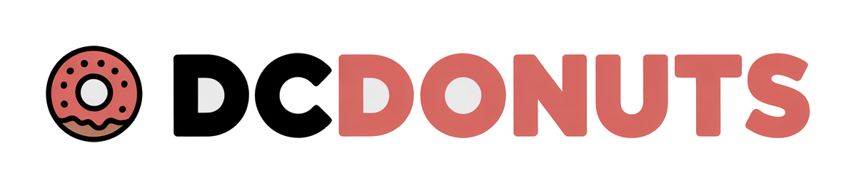 Dc Donuts — brand mockup included with dcdonuts.com
